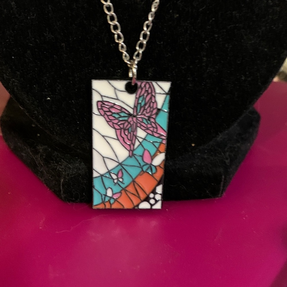 Butterfly Pendant Necklace
